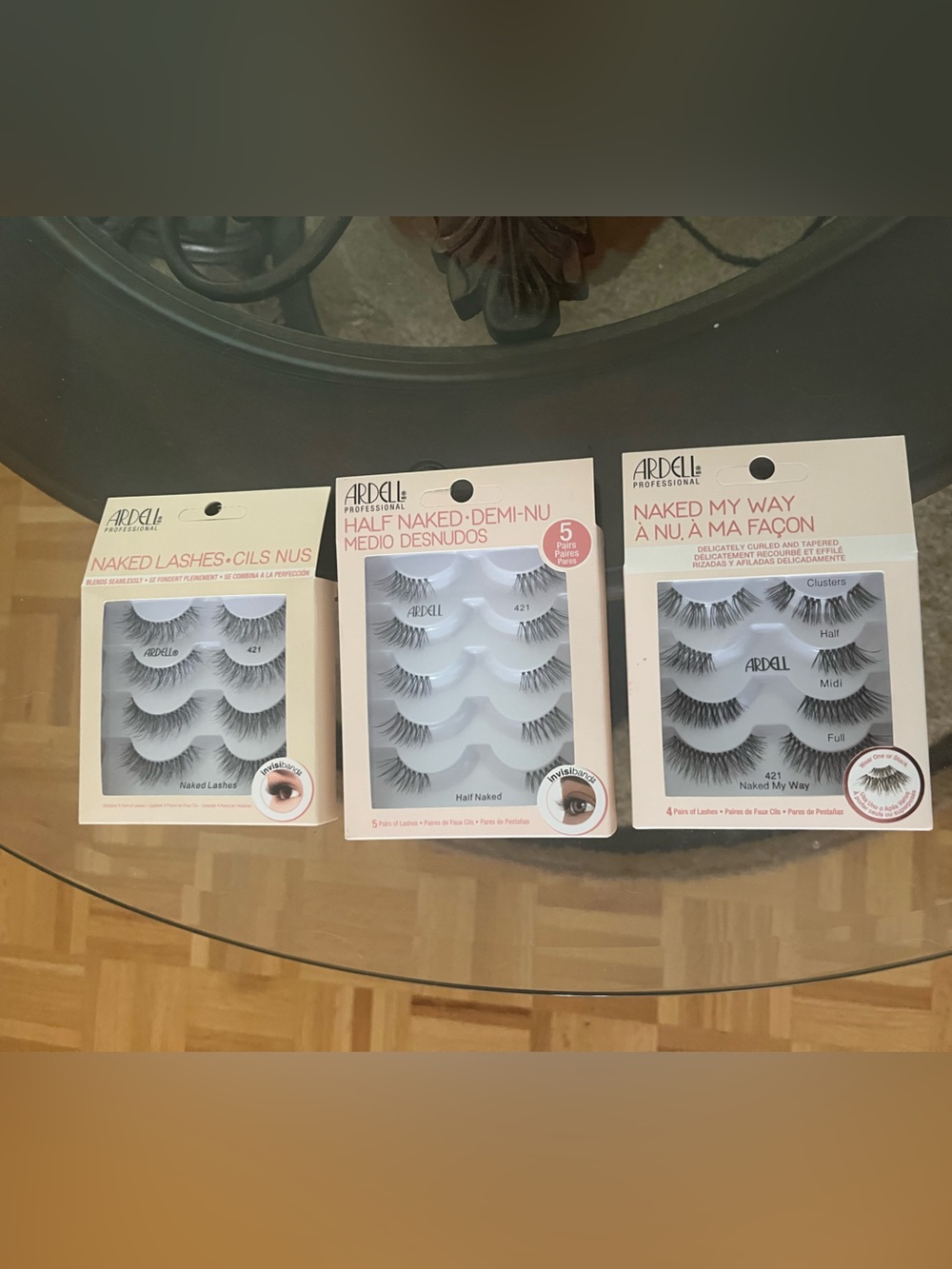 Unopened Ardell Black Mixed Style False Eyelash Multipack